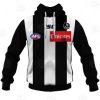 AFL Collingwood Magpies Custom Name Number 2020 Home Guernsey Pullover Hoodie