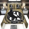 AFL Collingwood Magpies Taupe Edition Doona Cover