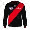 AFL Essendon Bombers Custom Name Number 2022 Home Guernsey Sweatshirt