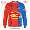 AFL Gold Coast Suns Custom Name Number 2023 Mix Guernsey Sweatshirt