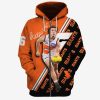 AFL Greater Western Sydney Giants Brent Daniels No 16 Zip Up Hoodie
