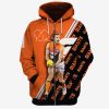 AFL Greater Western Sydney Giants Phil Davis No 1 Zip Up Hoodie
