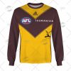 AFL Hawthorn Hawks Custom Name Number 2022 Clash Guernsey Sweatshirt