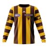 AFL Hawthorn Hawks Custom Name Number 2023 Home Guernsey Sweatshirt