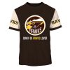 AFL Hawthorn Hawks Custom Name Number Vintage Retro T-Shirt V2