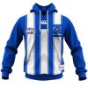 AFL North Melbourne Kangaroos Custom Name Number 2020 Home Guernsey Pullover Hoodie
