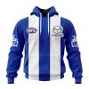 AFL North Melbourne Kangaroos Custom Name Number 2023 Home Guernsey Pullover Hoodie