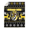 AFL Richmond Tigers Ugly Christmas Fleece Blanket