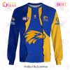 AFL West Coast Eagles Custom Name Number 2023 Mix Guernsey Sweatshirt