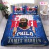 NBA Philadelphia 76ers James Harden Bedding Set