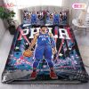 NBA Philadelphia 76ers Joel Embiid No 21 Bedding Set V6