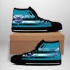 NBA Charlotte Hornets Teal Black High Top Shoes