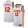 Atlanta Hawks De’Andre Hunter Nike Association Edition White NBA Jersey