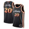 Atlanta Hawks John Collins Nike City Edition Black NBA Jersey