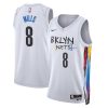 Brooklyn Nets Patty Mill Nike City Edition White NBA Jersey