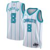 Charlotte Hornets Dennis Smith Jr. Brand Association Edition White NBA Jersey