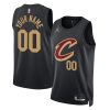 Cleveland Cavaliers Statement Black Custom NBA Jersey