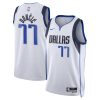 Dallas Mavericks Luka Doncic Nike Association Edition White NBA Jersey