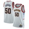 Denver Nuggets Aaron Gordo Nike City Edition Grey NBA Jersey