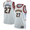 Denver Nuggets Jamal Murray Nike City Edition Grey NBA Jersey