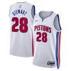 Detroit Pistons Isaiah Stewart Nike Association Edition White NBA Jersey