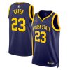 Golden State Warriors Draymond Green Statement Edition Navy NBA Jersey