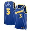 Golden State Warriors Jordan Poole Nike Classic Edition Blue NBA Jersey