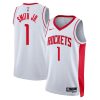 Houston Rockets Jabari Smith Jr. Nike Association Edition White NBA Jersey