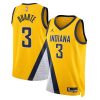 Indiana Pacers Chris Duarte Statement Edition Yellow NBA Jersey
