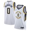 Indiana Pacers Tyrese Haliburton Nike Association Edition White NBA Jersey