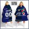 NRL 2 Teams Custom Name Number Jersey Fleece Oodie