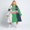 NRL Canberra Raiders Custom Name Number 2023 Mix Jersey Fleece Oodie