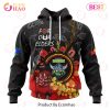 NRL Canberra Raiders Custom Name Number Special Edition NAIDOC Pullover Hoodie