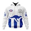 AFL North Melbourne Kangaroos Custom Name Number 2023 Away Guernsey Pullover Hoodie