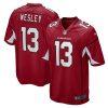 Arizona Cardinals Antoine Wesley Nike Cardinal NFL Game Jersey