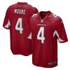Arizona Cardinals Rondale Moore Nike Cardinal NFL Game Jersey