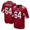 Arizona Cardinals Sean Harlow Nike Cardinal NFL Game Jersey