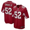 Arizona Cardinals Victor Dimukeje Nike Cardinal NFL Game Jersey