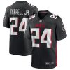 Atlanta Falcons A.J. Terrell Jr. Nike Black NFL Game Jersey