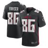 Atlanta Falcons Anthony Firkser Nike Black NFL Game Jersey
