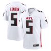 Atlanta Falcons Drake London Nike White NFL Game Jersey
