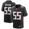Atlanta Falcons John Abraham Nike Black Retired NFL Game Jersey