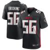 Atlanta Falcons Keith Brooking Nike Black Retired NFL Game Jersey