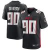 Atlanta Falcons Marlon Davidson Nike Black NFL Game Jersey