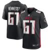Atlanta Falcons Matt Hennessy Nike Black NFL Game Jersey