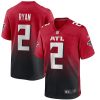 Atlanta Falcons Matt Ryan Nike Red Alternate NFL Game Jersey