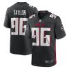 Atlanta Falcons Vincent Taylor Nike Black NFL Game Jersey