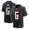 Atlanta Falcons Younghoe Koo Nike Black NFL Game Jersey