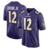 Baltimore Ravens Anthony Brown Nike Purple NFL Game Jersey