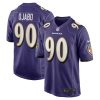 Baltimore Ravens David Ojabo Nike Purple NFL Game Jersey